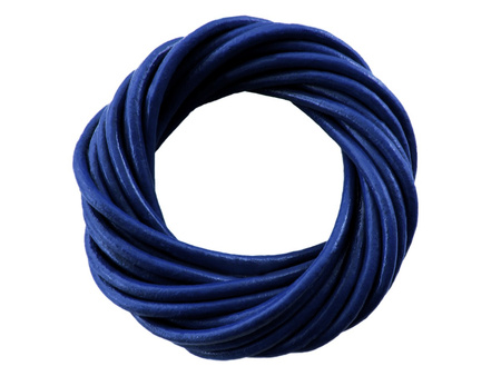 Rzemień naturalny / okrągły / 2.0mm / grantowy / 2m