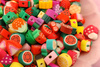 Koraliki polimerowe  / owoce / 10mm / multikolor / 10szt