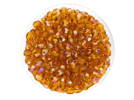 Firepolish™ / 3mm / Twilight / Smoky Topaz / 40szt