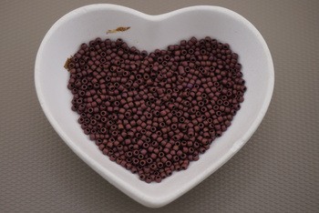 TOHO™ / Round / 11/0 / Frosted Dk Bronze / 10g / ~1100szt