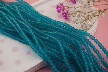 frozen™ / kula / 4mm / Lazurowe Wybrzeże / około 200szt