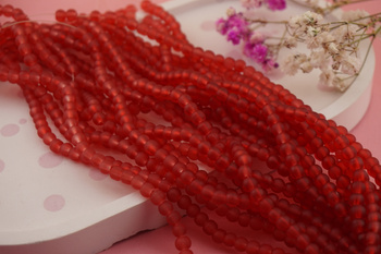 frozen™ / kula / 4mm / Słodka Wiśnia / około 200szt