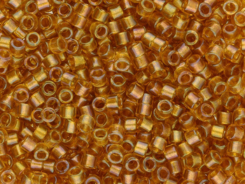 Miyuki / Delica 11/0 / lined topaz ab / DB065 / 5g 