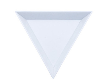 Tacka do koralików / trójkątna / 7.5x7.5x7.5cm / 10szt