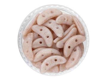 CZECHMATES™ / koraliki szklane / Crescent / 3/10mm / Opaque / Iced Coffee / 5g