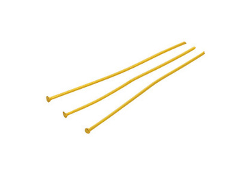 Szpilki / gwoździe / stal chirurgiczna / 40mm / złoty / 10szt