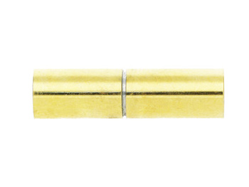 Zapięcie przekręcane / stal chirurgiczna / 21x6x6 mm / złoty / otwór 5.1mm / 1szt