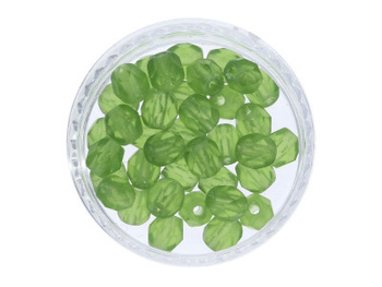 Firepolish™ / 4mm / Matte / Dark Olivine / 40szt