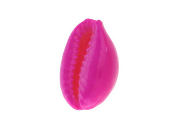 Muszelki Kauri / łącznik / różowy / 20x15x11mm / 6szt