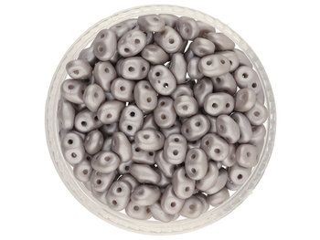 SuperDuo™ / 2.5x5mm / Powdery / Taupe / 10g / ~140szt