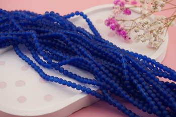 frozen™ / kula / 4mm / Głębia Oceanu / około 200szt