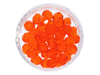 Firepolish™ / 4mm / Transparent / Hyacinth / 40szt