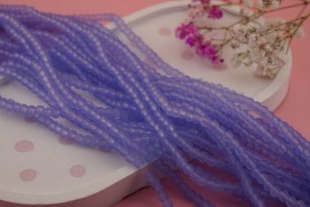 frozen™ / kula / 4mm / Wisteria / około 200szt