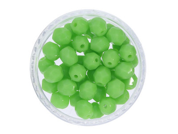 Firepolish™ / 3mm / Opaque / Olivine / 40szt