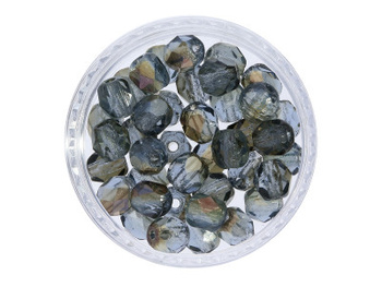 Firepolish™ / 4mm / Twilight / Montana Blue / 40szt