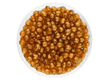 Firepolish™ / 3mm / Halo / Sandalwood / 40szt