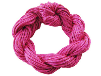 Mcord™ / Sznurek do makramy / nylonowy / 1.5mm / malinowy / 13m
