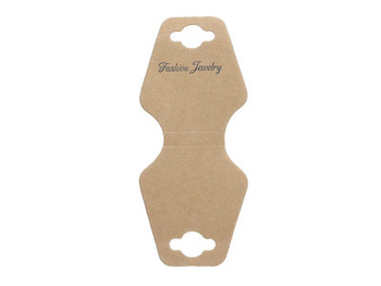 Etykiety do biżuterii / składane / 8cm / kartonowe / 20szt