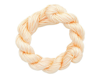 Mcord™ / Sznurek do makramy / nylonowy / 1.5mm / brzoskwiniowy / 13m