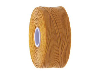 BEADSMITH™ / nić S-LON D / nylon / Tex 45 / Gold / 70m