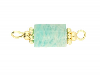 Amazonit / łącznik / 25x7mm / 1szt