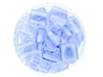 CZECHMATES™ / Tile Bead 6mm / Transparent / Alexandrite / 30szt