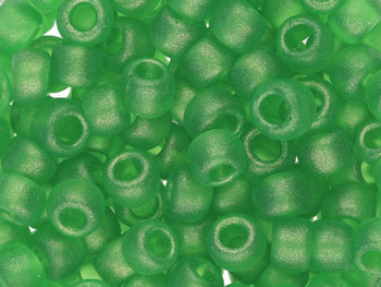 TOHO™ / Round 8/0 / HYBRID Sueded Gold Transparent / Peridot / 10g / ~410szt