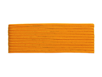 Sznurek do sutaszu chiński / ściśle pleciony / polyester / 2mm / ciemny żółty / 5m