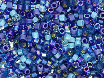 Miyuki / Delica 11/0 / mix blue tones / DB-MIX02 / 5g 