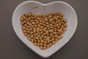 SuperDuo™ / 2.5x5mm / Pearl Shine - Clamshell / 10g