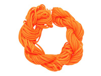 Mcord™ / Sznurek do makramy / nylonowy / 1mm / neonowy pomarańczowy / 27m