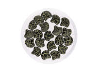 GINKO™ / 7.5x7.5mm / Ionic Jet / Yellow / 5g / ~20szt