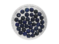 Lapis Lazuli / kula fasetowana / 3mm / 40szt