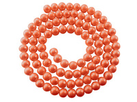 Koraliki Galaxy™ kula 4mm / rudy / pokryte złotym pyłem / otwór 0.7mm / 200 koralików