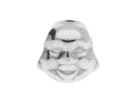 Hematyt / Budda / 7.5x8x7mm / Silver / 4szt