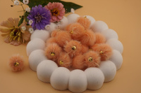 Pomponik / zawieszka / 18mm / łososiowy /1szt