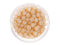 CrystaLove™ / kryształki szklane / rondelle / 2x3mm / brzoskwiniowy / lustrzany / 150szt
