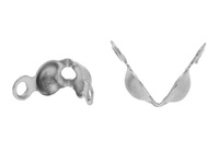 Łapaczki żeńskie / klasyczne / stal chirurgiczna / 1,5mm / srebrny /10szt