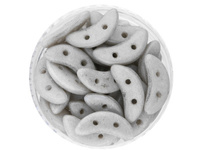 CZECHMATES™ / koraliki szklane / Crescent / 3/10mm / Opaque / Lilac Gray / 5g