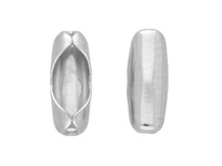 Zapięcie do łańcuszka kulkowego / 7x3x3mm / srebrny / otwór 2.0mm / 50szt