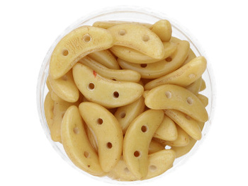 CZECHMATES™ / koraliki szklane / Crescent / 3/10mm / Opaque / Spicy Mustard / 5g