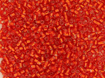 TOHO™ / Treasure 11/0 / Transparent Silver Lined / Siam Ruby / 5g / ~960szt