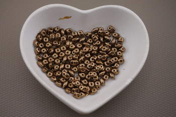 SuperDuo™ / 2.5x5mm / Bronze / 10g