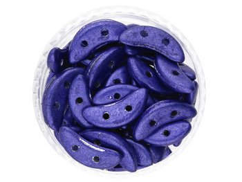 CZECHMATES™ / koraliki szklane / Crescent / 3/10mm / Saturated Metallic / Violet / 5g