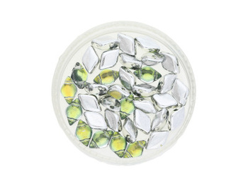 GEMDUO™ / 8x5mm / Backlit / Lime Freeze / 5g / ~35szt