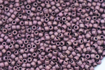 TOHO™ / Round / 11/0 / Frosted Dk Bronze / 10g / ~1100szt