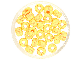 Matubo Seed Bead / 2/0 / Ionic Yellow/Red / 5g / ~22szt