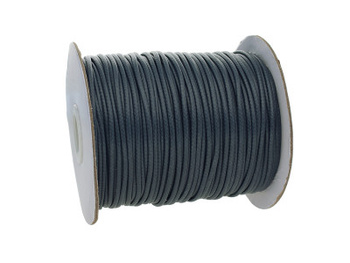 Sznurek powlekany / 3.0mm / grafitowy / 40m