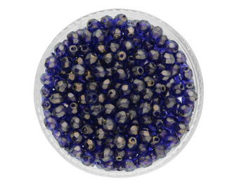 Firepolish™ / 3mm / Halo / Ultramarine / 40szt