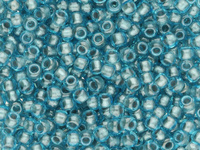 TOHO™ / Round / 11/0 / Inside-Color / Aqua-Tin Lined / 10g / ~1100szt